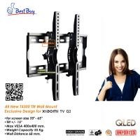 ราคา T4300 Exclusive Design for New Xiaomi TV A Pro(2025) Q2 ขาแขวนทีวี ขนาด 55"- 65" ปรับก้ม-เงยได้, Max VESA 400x400 mm. 50x21x5 cm. Tilt Wall Mount Blac (11021761)