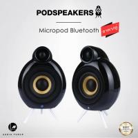 ราคา Podspeaker Scandyna Micropod Bluetooth Speaker. Gloss Black ราคา/คู่ (10992604)