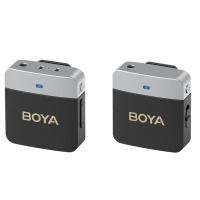 ราคา Boya BY-M1V Wireless Lavalier Microphone for iPhone Android Smartphones Cameras ไมโครโฟนไร้สาย ตัดเสียงรบกวน Boya BY-M1V1 (10993280)