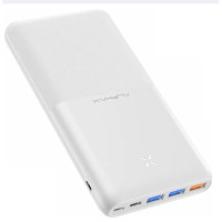 ราคา ALPHA·X B20PD PowerBank 20000mAh พาวเวอร์แบงค์ รองรับการชาร์จเร็ว PD20W | QC 3.0 จ่ายกระแสไฟออกสูงสุดถึง 22.5W สีขาว (11012252)
