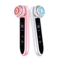 ราคา HSL BeautyCold & Hot RF EMS เครื่องนวดหน้า เครื่องผลักครีม ระบบสั่นนวดร้อน นวดเย็น แสง LED สีแดงสีฟ้า White (11023392)