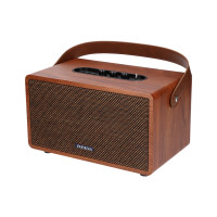 ราคา AIWA Retro Plus Bluetooth Speaker ลำโพงบลูทูธพกพา BASS++ น้ำตาล (11070624)