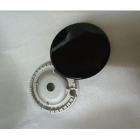 ราคา MEX อะไหล่หัวเตา ชุด2ชิ้น ฝาปิดบน ดำ รุ่นME-811771 +ฝาฐานล่าง รุ่นME-8110472 สีดำ (11006330)