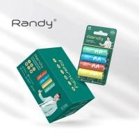 ราคา Randy Alkaline Manganese Battery ถ่าน อัลคาไลน์ แมงกานีสAA AAA D แบตเตอรี่ ความจุสูง ถ่านวิทยุ ถ่านของเล่น Manganese AA 6แถม6 (11086695)