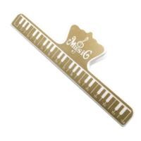 ราคา namemosinedear คลิปหนีบสมุดโน้ตเพลง ที่หนีบกระดาษ ทอง (11071209)