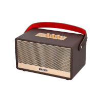 ราคา AIWA Retro Heritage Bluetooth Speaker ลำโพงบลูทูธพกพา BASS++ ทอง (11070628)