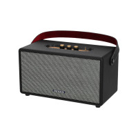ราคา AIWA Retro Hybrid Bluetooth Speaker ลำโพงบลูทูธพกพา SUPER BASS ดำ (11070652)