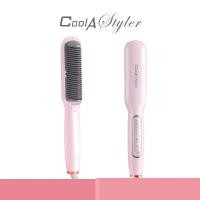 ราคา CoolAstyler หวีไฟฟ้า หวีไอออนปกป้องผม หวีรีดตรงไฟฟ้า แปรงหวีไฟฟ้าผมตรง เครื่องหนีบผม หวีไฟฟ้า (11086529)