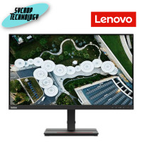 ราคา Lenovo จอมอนิเตอร์ Monitor ThinkVision 23.8 inch S24e-20 (62AEKAR2WW) ดำ (12027227)