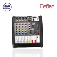ราคา ceflar pmx4-150 เพาเวอมิกซ์ 4 แชแนล 150wattsx2 at 4 ohms 5 band graphic equalizer (สินค้าใหม่/มีหน้าร้าน) (12008031)