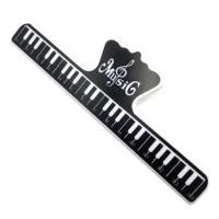 ราคา namemosinedear คลิปหนีบสมุดโน้ตเพลง ที่หนีบกระดาษ ดำ (11071211)