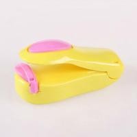 ราคา P&M Kids ที่ซีลปากถุงพกพา เครื่องซีลปากถุง แบบมือกดความร้อน เครื่องซีล เครื่องซีลพลาสติกขนาดเล็ก ที่รีดปากถุง เหลือง (11083276)