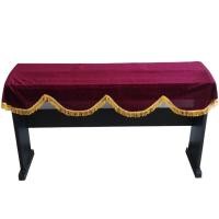 ราคา namemosinedear ผ้าคลุมเปียโนไฟฟ้า คีย์บอร์ด Keys Electronic Piano Keyboard Cover Roland สีดำ Yamaha P125 แดง 61-88 คีย์ (11071224)