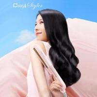 ราคา Coolastyler เครื่องหนีบผม หน้าจอสัมผัส ที่หนีบผม ไอออนิค มอก.เครื่องรีดผม รับประกัน1ปี อุปกรณ์ทำผม ใช้งานภายใน12วินาที จอแบบสัมผัสJellyPINK (11086411)