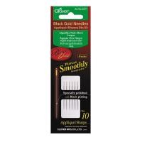 ราคา Clover เข็มแอปลิเค เบอร์10 ยี่ห้อ Clover รุ่น Black Gold Hand Sewing Needles CK4971 (12077373)