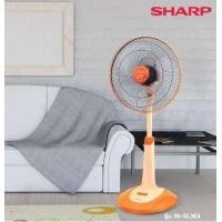 ราคา SHARP พัดลมชาร์ป 16 นิ้ว รุ่น PJ-SL163 (สไลด์) คอยืด 3ระดับ ชมพู่ (12093013)