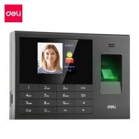 ราคา Deli เครื่องสแกนใบหน้าและสแกนลายนิ้วมือ เครื่องตอกบัตร ประสิทธิภาพสูง ใช้งานง่าย มีคู่มือให้ attendance machine (12112785)