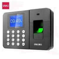 ราคา Deli เครื่องตอกบัตร เครื่องสแกนลายนิ้วมือ สแกนนิ้วมือลงเวลา การจดจำลายนิ้วมืออย่างรวดเร็ว Attendance Machine ดำ - แสกนนิ้ว (12112787)
