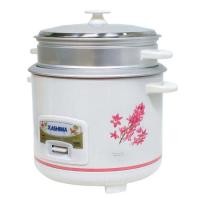 ราคา kashiwa หม้อหุงข้าวไฟฟ้า พร้อมซึ่งนึ่ง 1.8 ลิตร รุ่น rc-1805 (สีขาว) (12157252)