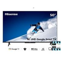 ราคา Hisense TV 50E7H ทีวี 50 นิ้ว 4K UHD Google TV/DVB-T2 / USB2.0 / HDMI /AV / ปี 2022 Hand-free voice control ฺBlack Color (12187878)