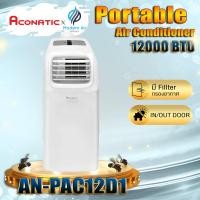 ราคา Aconatic แอร์เคลื่อนที่ ขนาด 12000 BTU Portable Air Conditioner รุ่น AN-PAC12D1 (12183285)