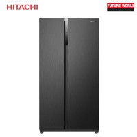 ราคา HITACHI ตู้เย็น SIDE BY SIDE 2ประตู 18.5 คิว รุ่น HRSN9552DDXTH อินเวอร์เตอร์ สีดำแสตนเลส (12201067)