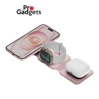 ราคา Bazic GoMag Trio Plus 15W 3in1 ที่ชาร์จแม่เหล็กไร้สาย Pink (12178430)