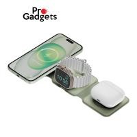 ราคา Bazic GoMag Trio Plus 15W 3in1 ที่ชาร์จแม่เหล็กไร้สาย Sage (12178429)