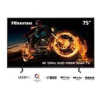 ราคา Hisense TV 75EU7H ทีวี 75 นิ้ว 4K 120Hz ULED VIDAA U6 Quantum Dot Colour Smart TV /DVB-T2 / USB2.0/3.0 / HDMI /AV / ปี 2 ฺBlack Color (12187892)