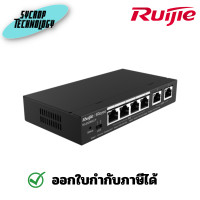ราคา RUIJIE 6-Port Gigabit Smart POE Switch รุ่น RG-ES206GC-P 6-Port POE (12209177)