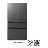 ราคา มิตซูบิชิอีเล็คทริค ตู้เย็น แบบ Side-By-Side ขนาด 19.9 คิว Inverter รุ่น MR-LX60ES สีเงิน (GDS) (12203966)