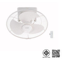 ราคา Mitsubishi Electric พัดลมติดเพดาน ขนาดใบพัด 18 นิ้ว รุ่น CY18-SB ขาว (12203387)