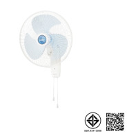 ราคา Mitsubishi Electric พัดลมติดผนัง ขนาดใบพัด 16 นิ้ว รุ่น W16-GA ฟ้า (12203397)