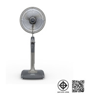 ราคา Mitsubishi Electric พัดลมตั้งพื้น ขนาดใบพัด 16 นิ้ว รุ่น LV16-RB เทา (12203413)