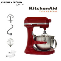 ราคา KitchenAid USA 5KSM60SPXTER 6Qt Coyote Bowl-Lift Stand Mixer, Empire Red, 375W / ขนาด 6 ครอทซ์ แดง (12164309)