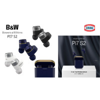 ราคา B&W Pi7 S2 True Wireless In-Ear-Kopfhörer earbuds SATIN BLACK COLOR (12192492)