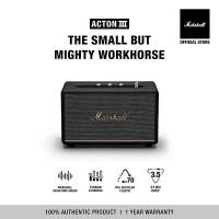ราคา MARSHALL ACTON III BLUETOOTH BLACK - รับประกัน 1 ปี + ส่งฟรีทั่ว (ลำโพงบลูทูธ, ลำโพง marshall, ลำโพงเบสหนัก, ลำโพงบ้าน) BLACK (12214697)