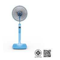 ราคา Mitsubishi Electric พัดลมตั้งพื้น ขนาดใบพัด 16 นิ้ว รุ่น LV16-RB ฟ้า (12203412)