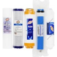 ราคา TREATTON ชุดไส้กรองน้ำ RO Standard Set ขนาด 10 นิ้ว 5 ไส้กรอง RO 75 GPD (12254367)