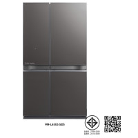 ราคา มิตซูบิชิอีเล็คทริค ตู้เย็น แบบ Side-By-Side ขนาด 20.5 คิว Inverter รุ่น MR-LX65ES 2024 สีเงิน (GDS) (12205348)