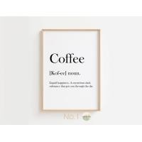 ราคา Beezy Art Shop กรอบรูปและรูปภาพ Coffee Style 21 x 30 cm No. 1 (12282451)