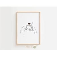 ราคา Beezy Art Shop กรอบรูปและรูปภาพ Coffee Style 50 x 70 cm No. 3 (12282462)