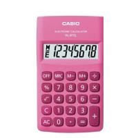 ราคา Casio เครื่องคิดเลขคาสิโอ รุ่น HL-815L-PK แบบพกพา จำนวน 8 หลัก สีชมพู (12273698)