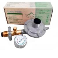 ราคา Lucky flame ชุดหัวปรับแก๊ส แรงดันต่ำ มีมาตรวัดแรงดัน LS-325SG พร้อมสายแก๊ส 1.5ม. หัวปรับ LS-325SG (12305768)