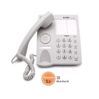 ราคา REACH โทรศัพท์ตั้งโตีะ โทรศัพท์ใช้สำนักงาน รุ่น DT-1000 สี Light Grey (12336608)