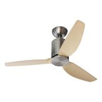 ราคา starlight พัดลมติดเพดาน ขนาด 46 นิ้ว 3 ใบพัด 250/112 มีรีโมท สีน้ำตาลอ่อน (12287573)