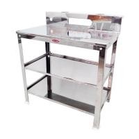 ราคา lucky flame ชั้นวางเตาแก๊ส สแตนเลส มีที่วางขวด sb-602 (12321641)