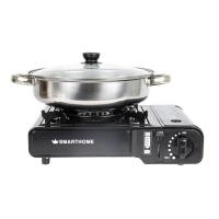 ราคา SMARTHOME เตาแก๊สปิคนิค พร้อม หม้ออเนกประสงค์ รุ่น SM-PGA01 เตาแก๊ส ปิคนิค เตาปิคนิค normal (12354517)