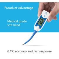 ราคา Famedปรอทวัดไข้ดิจิตอล เครื่องวัดไข้ เครื่องวัดไข้ดิจิตอล แบบปลายอ่อน รับ สีฟ้า (12337928)