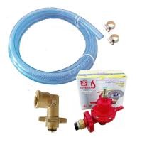 ราคา GAZMAX ข้อต่อปิคนิค สำหรับแปลงถังแก๊ส 4กก. + SCG หัวปรับแก๊สแรงดันสูง R-924 หลากสี (12327617)